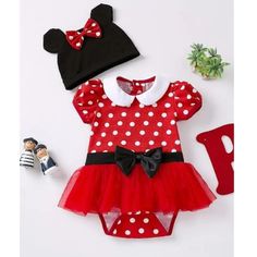 Brand New In Package 95% Cotton/5% Spandex Cute Fitted Minnie Mouse Sets, Cute Fitted Onesie For Party, Cute Fitted Bodysuit For Playtime, Playful Fitted Black Onesie, Cute Fitted Party Onesie, Black Fitted Playful Onesie, Fitted Playful Minnie Mouse Set, Playful Fitted Minnie Mouse Set, Fitted Black Onesie For Playwear