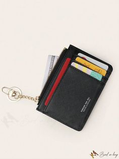 BirdinBag - Llavero Portatarjetas: Elegante & Solución práctica para organizar sus tarjetas School Supplies Teacher, Letter Card, Wallet Keychain, Back To School Gifts For Teachers, Dance Rooms, Simple Wallet, Cute Wallets, Classic Card, Your Cards