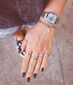 Hand Accessories, Hand Watch, Stylish Watches, Girly Jewelry