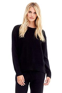 NAKEDCASHMERE Women's 100% Pure Cashmere Kaia Relaxed Crew Neck Sweater Blackfriday Thanksgiving sale USA Crossover Sweater, Oversized Sweaters, Free People Boho, Womens Cashmere, Women's Sweaters, Mock Turtleneck, Complete Outfits, Sweaters Oversized, Vince Camuto