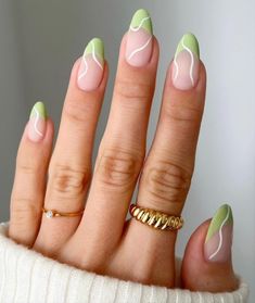 Fake Nails Designs, Spring Acrylic Nails, Hello Nails, Girly Acrylic Nails, Casual Nails, Nails Aesthetic