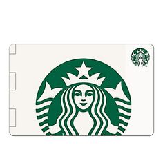 a starbucks card with a woman's face on it