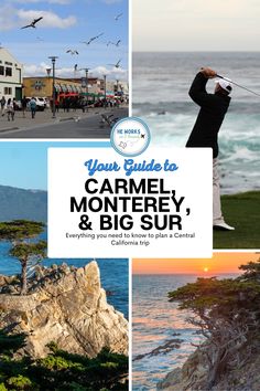 the cover of your guide to carmel, monterey, and big surr