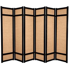 71" H Jute Shoji Room Divider Shoji Screen, Divider Screen, Room Divider Screen, Panel Room Divider, Room Dividers, Divider, Room Divider, Screen, Furniture