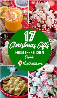 christmas gifts from the kitchen for family and friends to share with their loved ones this holiday season