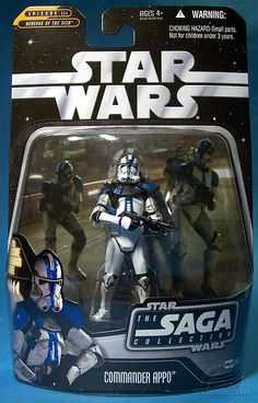 star wars the saga collection commander and trooper action figures