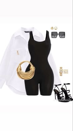 Brunch Outfit Black Woman, Outfits Black Women, Effortlessly Chic Outfits, Classy Casual Outfits, Dinner Outfits, Cute Swag Outfits, Casual Chic Outfit, Brunch Outfit, Looks Chic