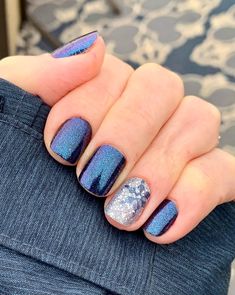 Blue Nails Winter, Colorstreet Combos, Nail Combos, Mani Ideas, Nail Color Combos, Nail Goals, Awesome Nails, Nail Stuff