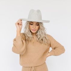 The Cara Loren Pencil Brim Hat - Heather Grey - GIGI PIP Cara Loren, Gigi Pip, Pencil Roll, Felt Hats, Rancher Hat, Fedora Hat Women, Halo Style, Wearing A Hat, Shop Mens Clothing