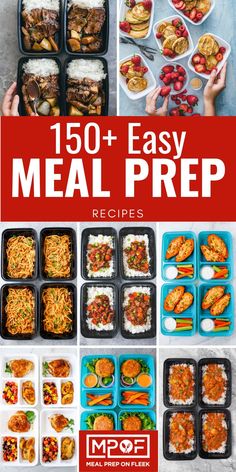 the meal prep guide for meals that are ready to be eaten