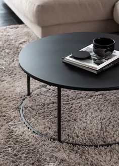 This industrial metal coffee table features a minimalist design that seamlessly complements various interior styles. Available in black or white, this round table adds a touch of modern elegance to any room. With two size options, Ø23.62 inches and Ø31.5 inches, and two height options, 15.75 inches and 19.69 inches, it perfectly fits your living room, bedroom, or office, providing both functionality and aesthetic appeal. Care: Wipe clean with a damp cloth. Avoid using abrasive cleaners to preserve the finish. Advantages: Industrial and minimalist design High-quality metal construction Available in black or white Two size and height options Durable and stylish Versatile for various interior styles Features: Material: Metal Color options: Black or White Dimensions: Diameter: 23.62 inches (Ø6 Round Metal Coffee Table, Coffee Table Metal, Unique Coffee Table, Table Metal, Metal Coffee Table, Industrial Metal, Gifts For Office, Coffee And End Tables, Unique Coffee