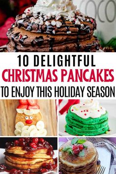 the top ten christmas pancakes to enjoy this holiday season