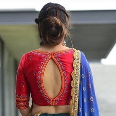 Blouse Back Neck Designs