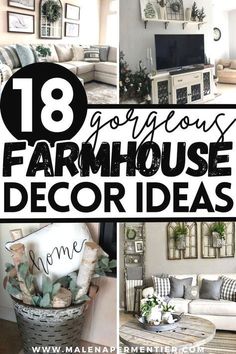 If keeping your home clean and organized seems like a constant battlethat’s because it isThere’s always something that Rustic Farmhouse Decor Ideas, Farmhouse Backyard, Modern Farmhouse Furniture, Rustic Farmhouse Furniture, Farmhouse Living Room Ideas, Farmhouse Decorations, Country Ideas, Staging Ideas