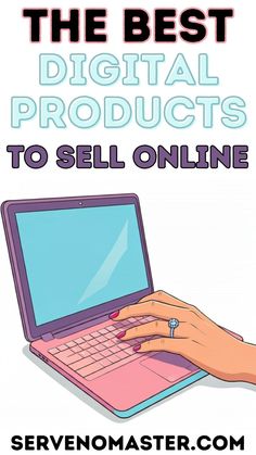 BEST DIGITAL PRODUCTS TO SELL Sell Online Ideas, Selling Digital Products On Etsy, Products To Sell Online, Selling Digital Products, Products To Sell, Create Digital Product, Profitable Business