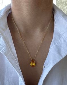 Arun Teardrop Pendant Necklace 18k Gold Plated Citrine Color Pear Shape Stone Necklace Pear Cut Pendant Necklace - Etsy UK Teardrop Pendant, Pear Cut, Pear Shape, Stone Necklace, Pear Shaped, Citrine, Necklace Etsy, Jewelry Necklace Pendant, Pear