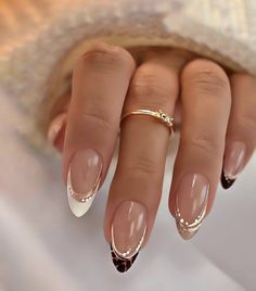 French Tip Nail Designs, Elegant Nails, Fancy Nails, Chic Nails, French Tip Nails, Nail Accessories, Flower Nails, Acrylic Nail Designs, False Nails