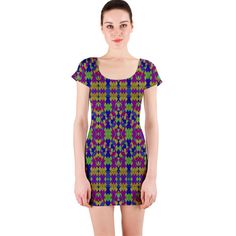 Ethnic+Modern+Geometric+Patterned+Short+Sleeve+Bodycon+Dresses Seamless Geometric Pattern, Art Colorful, Indian Style