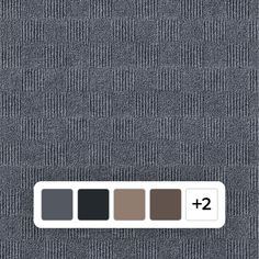 the back side of a gray knitted fabric with two different colors and numbers on it