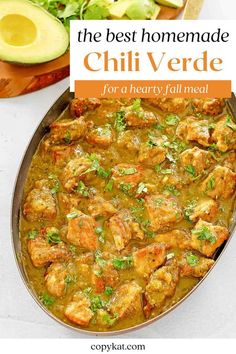 the best homemade chili verde for a hearty fall meal