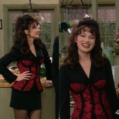 Fran Drescher Hair, Fran Fine Hair, Fran Drescher Outfits 90s, Fran Drescher Outfits, Christmas Outfit Vintage, Madrid Christmas, The Nanny Fran, Nanny Fashion