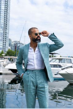 Linen Suit Men, Linen Suit