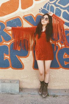 Miracle Eye, Cottagecore Dresses, Style Goals, Fringe Dress, 70s Inspired, Stevie Nicks, Indie Fashion, Hippie Bohemian