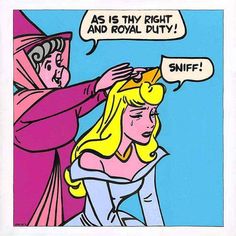 an image of a woman getting her hair combed by a man with a speech bubble