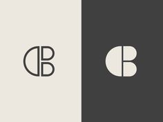 the letter b is made up of black and white letters, which appear to be overlapping