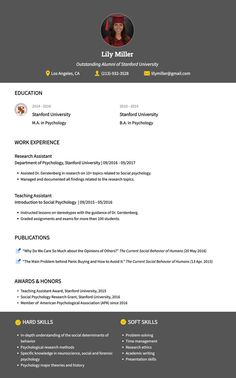 PhD CV sample Phd Application, Academic Cv, Cv Template Download, Best Cv, Research Assistant, Teaching Assistant, Social Behavior, Stanford University, Cv Template