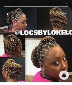 African Locs Hairstyles, Dread Updos For Black Women, Loc Styles Women, Unique Loc Styles Short, Cute Loc Styles For Women, Sisterlocks Styles Updo, Long Loc Styles