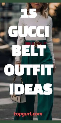 Gucci Belt Outfit, Dressy Sneakers, Red Carpet Glamour, Belt Outfit, Aesthetic Outfit Ideas, Fashion Fail, Fitted Turtleneck, Red Belt