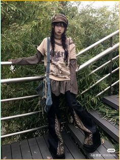 Japanese Grunge Fashion, Winter Alt Outfits, Vkei Outfits, Grunge Outfit Inspiration, Fall Aesthetic Outfit, Designer Brands Fashion, Slay Outfits, Aesthetic Outfit Ideas, Trendy Fall Outfits