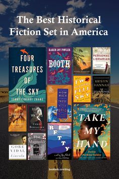 the best historical fiction set in america by various authors, including four books and two novels