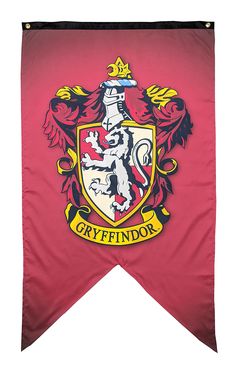 PRICES MAY VARY. Iconic Design - Features the Gryffindor Crest from the Wizarding World of Harry Potter Vibrant Colors - Full color, single sided print, designed for eye catching impact Easy to Hang - Includes a metal grommet in each of the top corners to ensure quick and easy placement Large Size - Make a statement by covering your door or adorning your wall with this eye catching banner Reusable Packaging - Each banner is packed in official Harry Potter packaging that can also be saved to use Harry Potter Pennant Banner, Harry Potter Feature Wall, Harry Potter Bedroom Gryffindor, Harry Potter Napkins, Harry Potter House Banners, Harry Potter Banner, Imprimibles Harry Potter, Harry Potter Hogwarts Houses, Harry Potter Wall