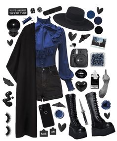 Gothic Outfits Polyvore, Villian Aesthetic Outfit, Villain Outfit Ideas, Gothic Outfits Casual, Weirdcore Fashion, Weirdcore Outfits, Villain Outfits, Alt Fashion, Outfit Maker