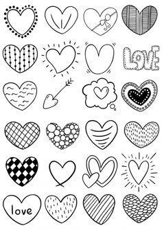 heart coloring pages for kids to print out and color with the word love on it