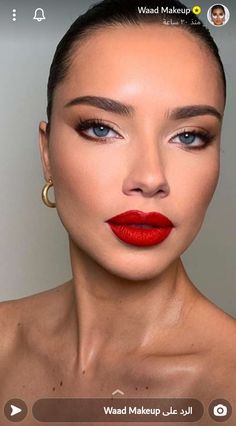 Bridal Red Lip Makeup, Marry Photoshoot, Skincare Favorites, Red Lips Makeup Look, Nye Makeup, Red Carpet Makeup, Louboutin Boots, Natural Glam Makeup