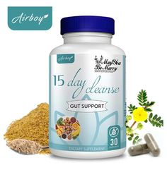 15 Day Cleanse - Helps Eliminate Toxins From Blood Circulation, Promotes Fat Burning, and Reduces Fat Cells Eliminate Toxins, Blood Circulation, Dietary Supplements, Better Living