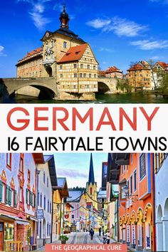 German Cities To Visit, Must Visit Places In Germany, German Tourist Attractions, Germany Top Destinations, German Decor Interior Design, Germany Village Small Towns, Easter In Germany