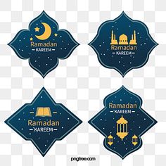 four different logos for rama kareem