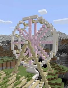 an image of a very nice looking building in minecraft