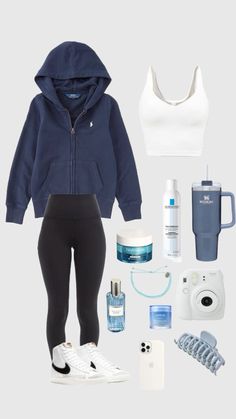 💙Athletic💙Casual💙Cute💙 Simple Outfits For School, Look Legging, Cute Outfits For School