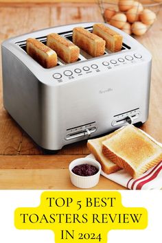 toasters with peanut butter and jam on the side, top 5 best toasters review in 2020