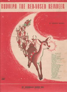 rudolph the red - nosed reindeer sheet music