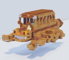 an image of a truck made out of lego blocks