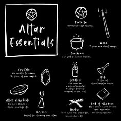 Alter Setup Witchcraft, Satanic Altar Ideas, Witchcraft Altar Setup, Wiccan Alter Setup, Wiccan Altar Setup Beginner, Witch Altar Inspiration Bedroom, Types Of Divination Witchcraft, Witchy Alter Ideas, Witch Alters For Beginners