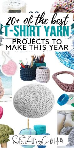 there are many crochet projects to make this weekend