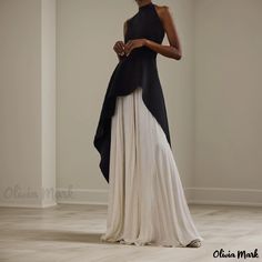 Olivia Mark - Top de moda y personalizado sin mangas con falda midi plisada Sukienki Maksi, Robes Glamour, 파티 드레스, Fall Clothes, 가을 패션, Pleated Midi Skirt, Fashion Mode, Classy Outfits