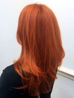 Hair Color Orange Red, Orange Red Hair, Orange Hair Color, Red Orange Hair, Ginger Red, Hair Color Orange